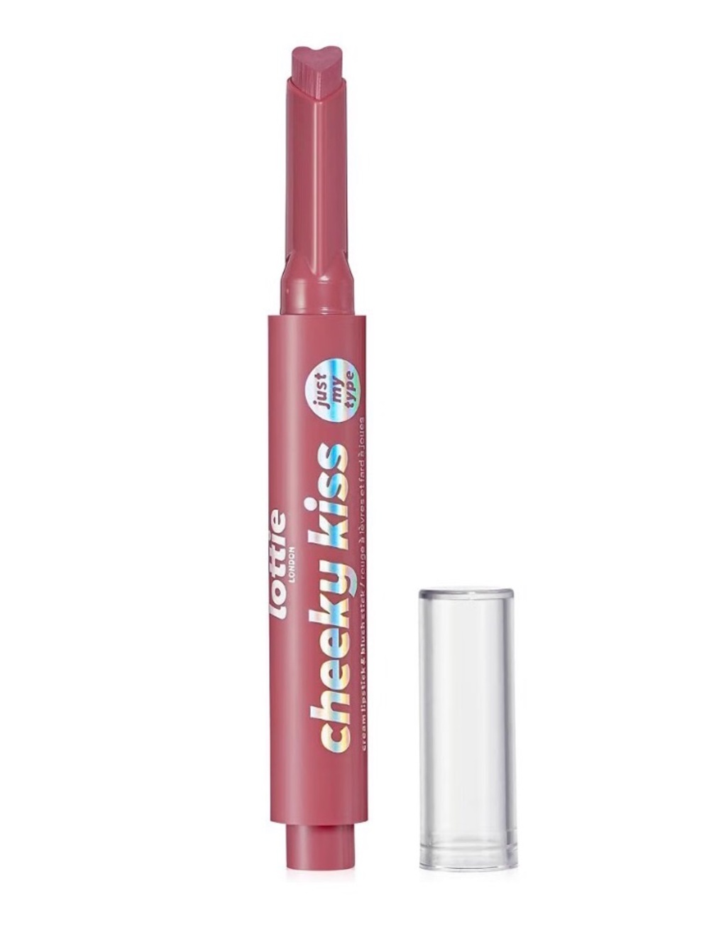 Lottie London Cheeky Kiss in JUST MY TYPE Multi-tasking Lip & Cheek Color NEW